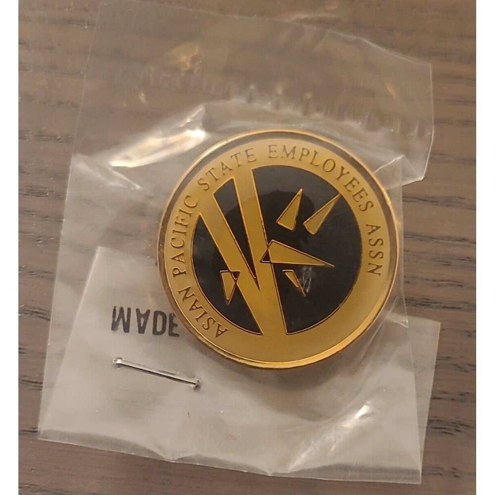 Asian Pacific State Employees Association Vintage Lapel Pin
